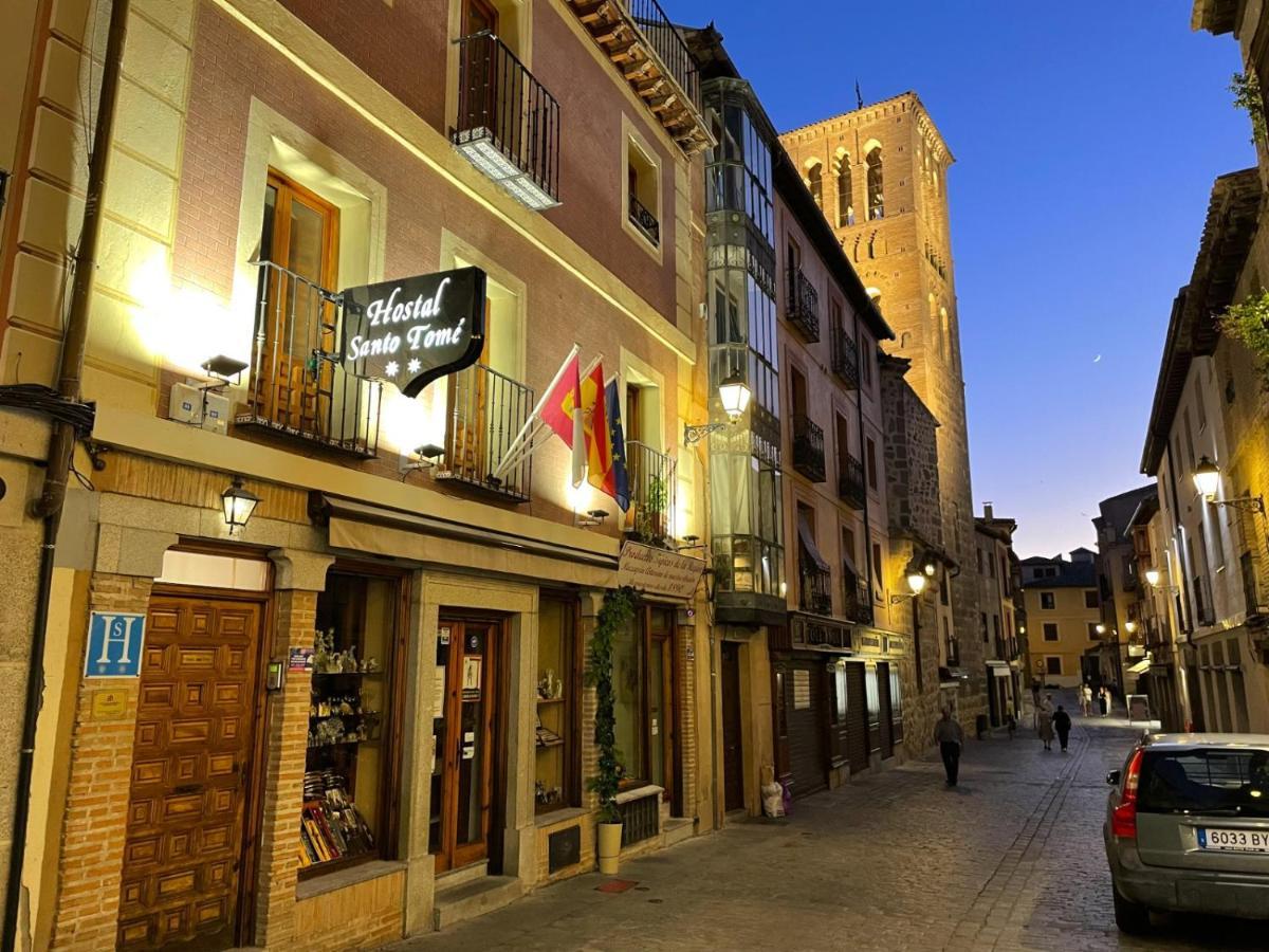 Hostal Santo Tome Toledo Bagian luar foto